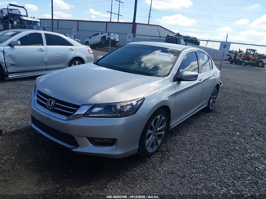Vin: 1hgcr2f59ea030182, lot: 46782336, honda accord sport 20142