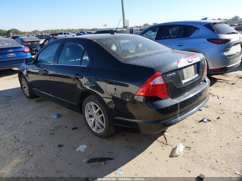 Vin: 3fahp0ja0cr320029, lot: 46782345, ford fusion sel 20123