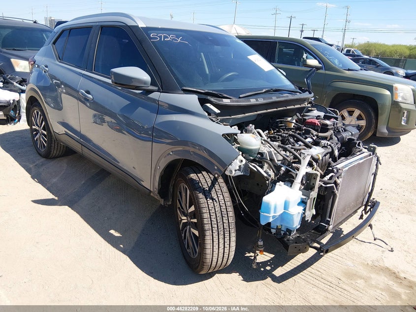 Vin: 3n1cp5cv1ml544998, lot: 46782355, nissan kicks sv xtronic cvt 2021 img_1