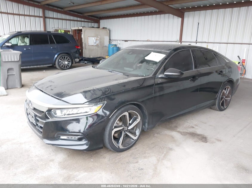 Vin: 1hgcv1f38ja241727, lot: 46782395, honda accord sport 20182