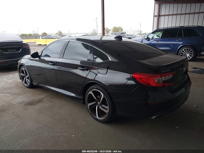 Vin: 1hgcv1f38ja241727, lot: 46782395, honda accord sport 20183