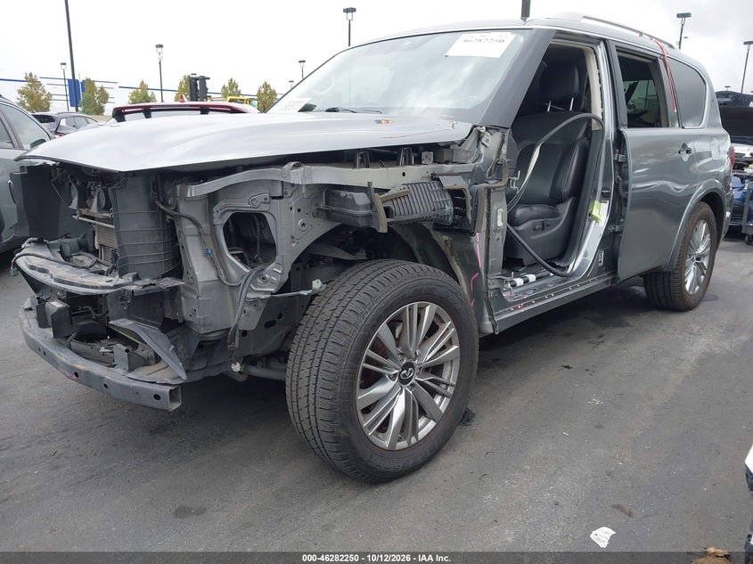 Vin: jn8az2nf8k9681725, lot: 46782396, infiniti qx80 luxe 20192