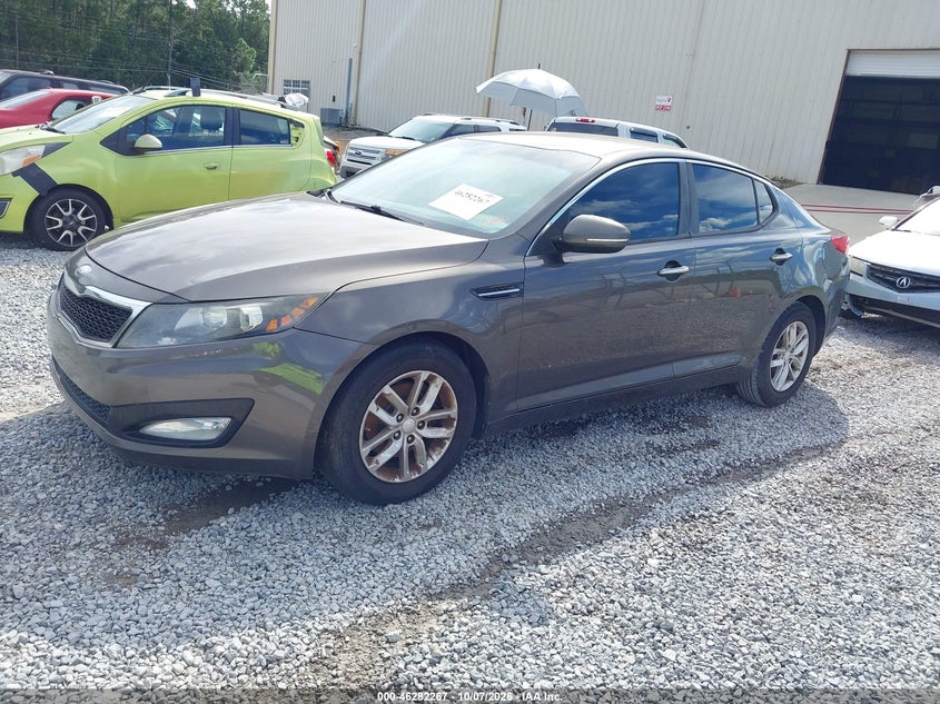 2013 Kia Optima Lx, Обычный износ, IAAI, VIN 5XXGM4A79DG240366 — фото 2