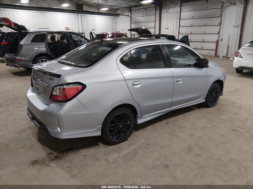 Vin: ml32fufj0rhf17091, lot: 46782425, mitsubishi mirage g4 black edition/es/le 20244