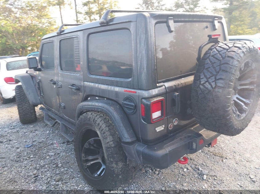 Vin: 1c4hjxfg0nw127252, lot: 46782426, jeep wrangler unlimited rubicon 4x4 20223