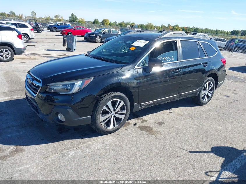 Vin: 4s4bsanc2k3364915, lot: 46782462, subaru outback 2.5i limited 20192