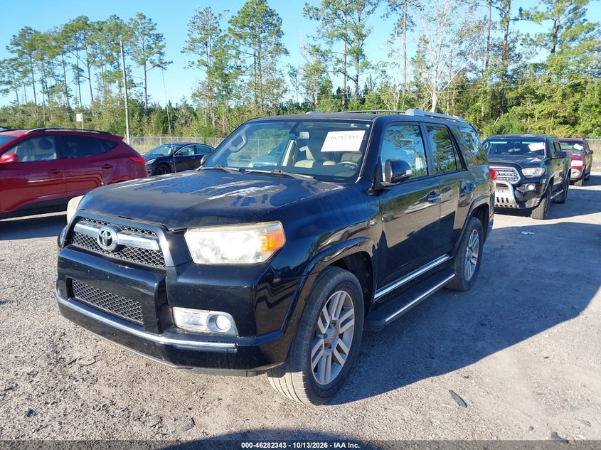 Vin: jtebu5jr2b5063464, lot: 46782489, toyota 4runner limited v6 20112