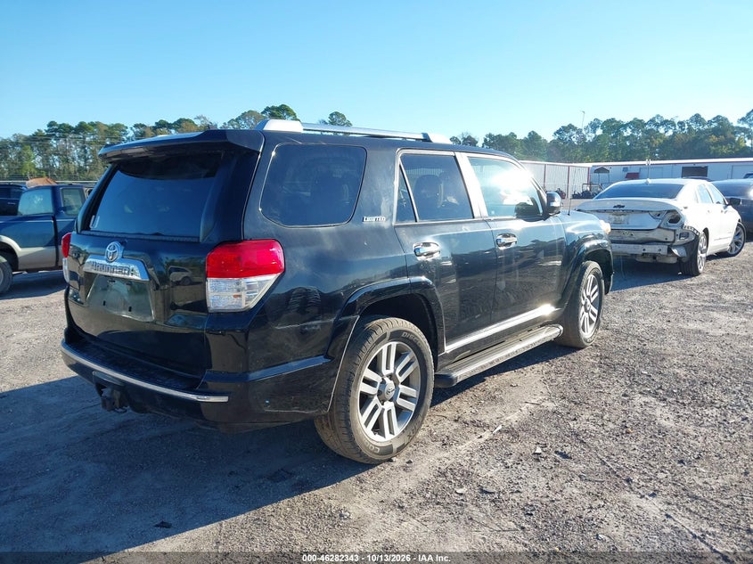 Vin: jtebu5jr2b5063464, lot: 46782489, toyota 4runner limited v6 20114