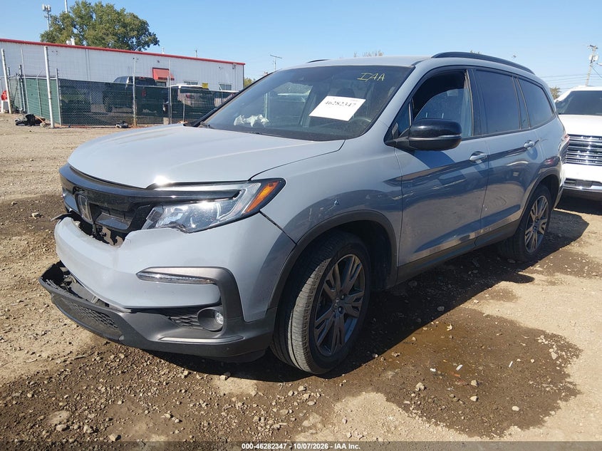Vin: 5fnyf6h34nb095271, lot: 46782493, honda pilot awd sport 20222
