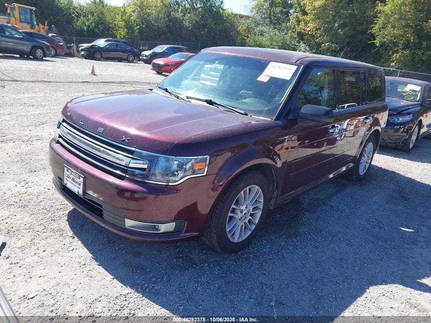 Vin: 2fmgk5c84jba04720, lot: 46782521, ford flex sel 20182