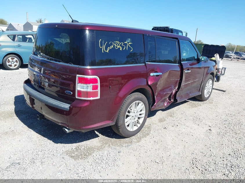 Vin: 2fmgk5c84jba04720, lot: 46782521, ford flex sel 20184
