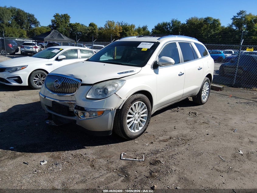Vin: 5galrbed4aj262885, lot: 46782546, buick enclave 1xl 20102