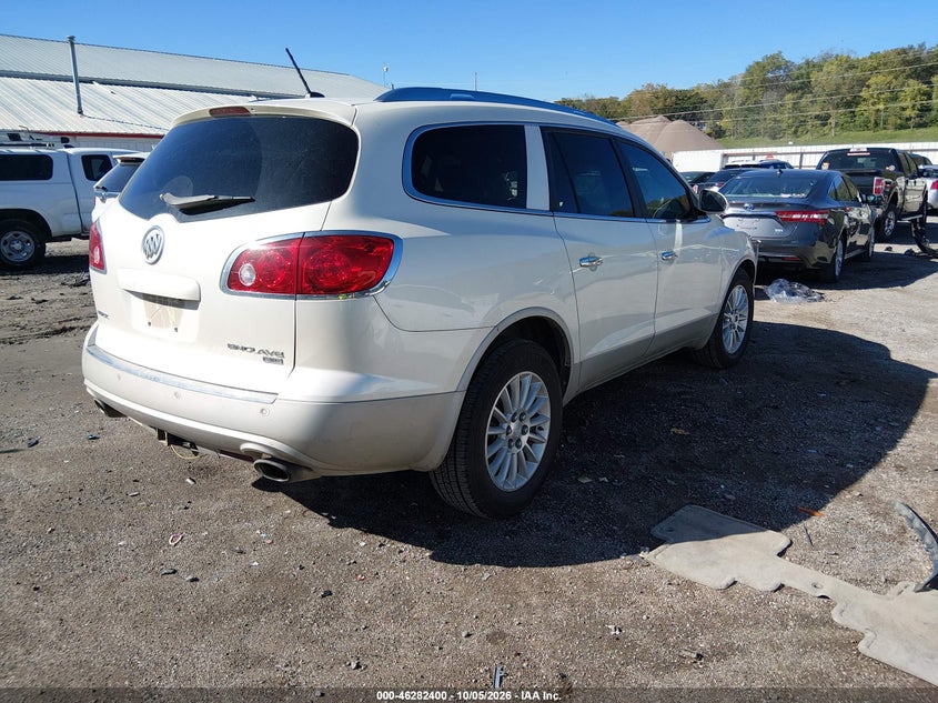 Vin: 5galrbed4aj262885, lot: 46782546, buick enclave 1xl 20104