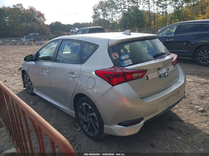Vin: jtnkarje6hj536246, lot: 46782551, toyota corolla im 20173