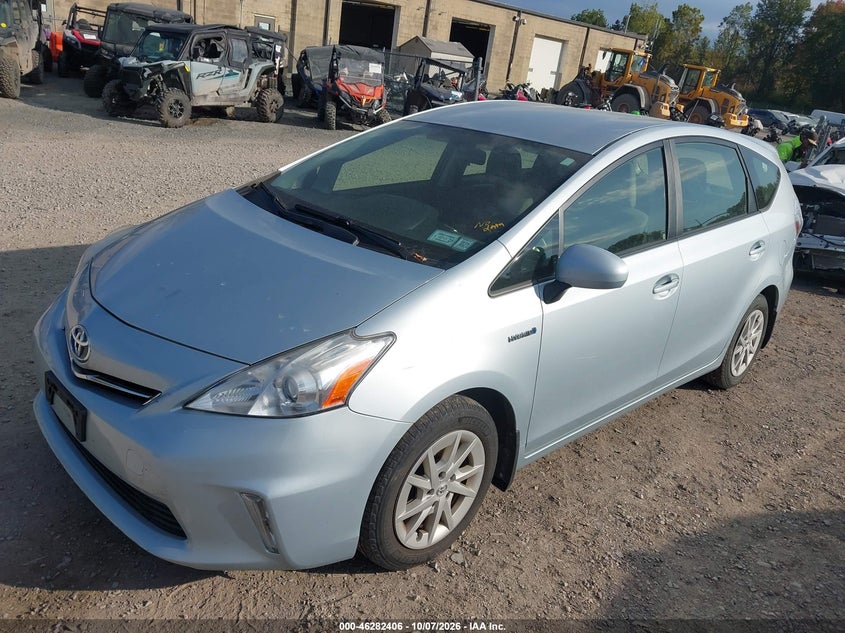 Vin: jtdzn3euxc3136502, lot: 46782552, toyota prius v three 20122