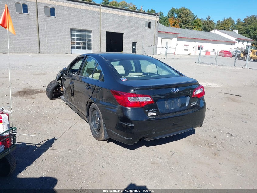 Vin: 4s3bnaa66g3058786, lot: 46782563, subaru legacy 2.5i 20163