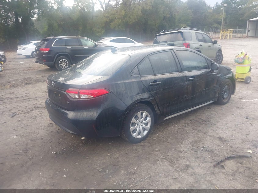 Vin: jtdeprae3lj115156, lot: 46782574, toyota corolla le 20204
