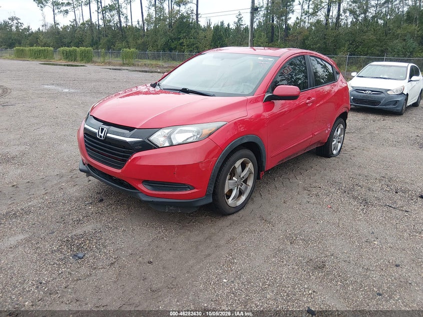 2018 Honda Hr-V Lx, Front & Rear, IAAI, VIN 3CZRU5H39JG701196 — photo 2