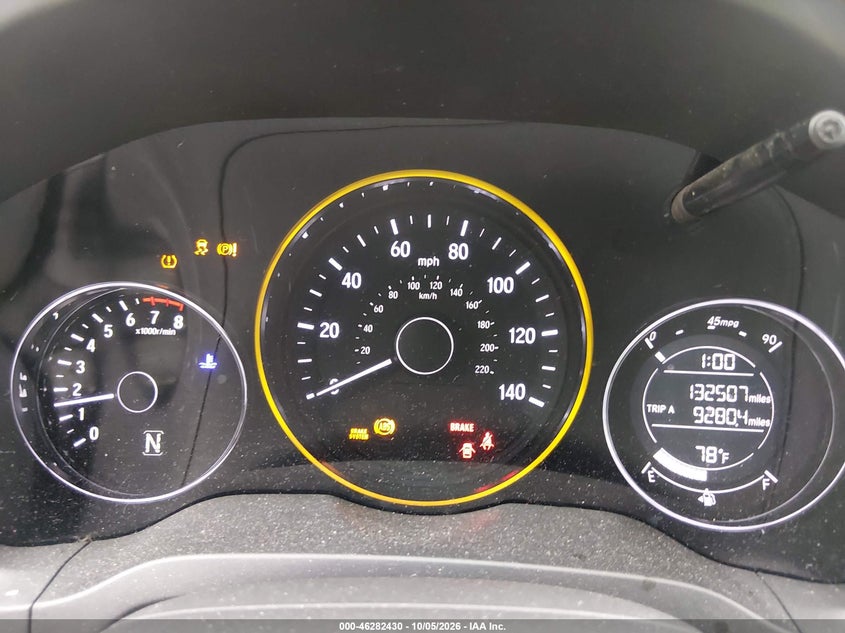 HONDA HR-V 2018 VIN 3CZRU5H39JG701196