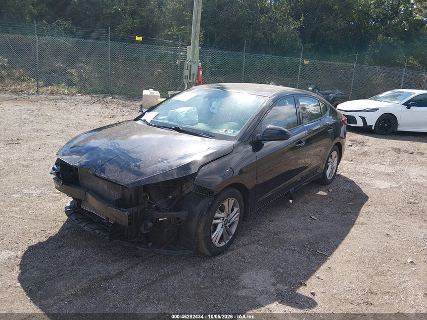 2020 Hyundai Elantra Sel, Front End, IAAI, VIN 5NPD84LF7LH579979 — photo 2