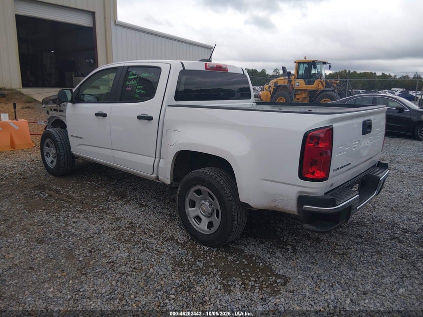 Vin: 1gcgsbea5n1133151, lot: 46782588, chevrolet colorado 2wd  short box wt 20223