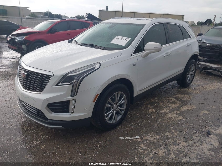 Vin: 1gykncrs0nz182859, lot: 46782590, cadillac xt5 fwd premium luxury 20222