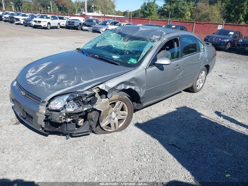 CHEVROLET IMPALA 2008 VIN 2G1WC583289237340