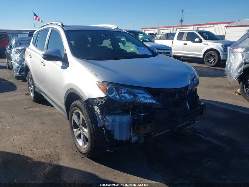 Vin: 2t3wfrev7fw191535, lot: 46782598, toyota rav4 xle 20151