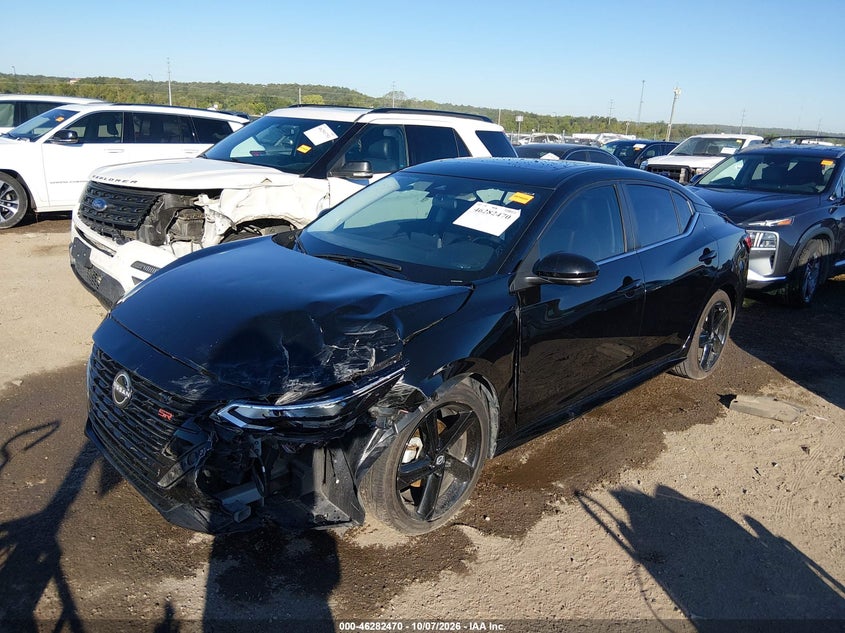 Vin: 3n1ab8dvxry296685, lot: 46782616, nissan sentra sr xtronic cvt 20242