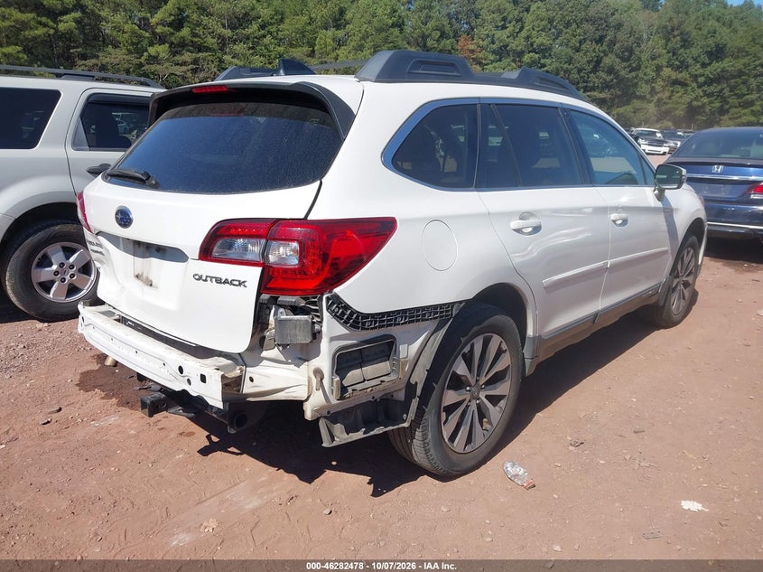 Vin: 4s4bsbnc2g3229446, lot: 46782624, subaru outback 2.5i limited 20164