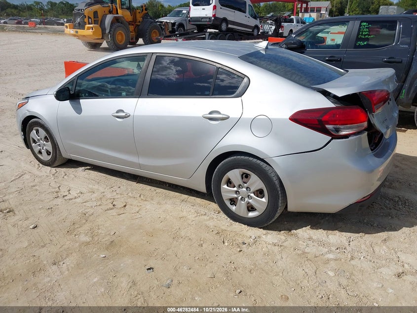 Vin: 3kpfk4a76he131153, lot: 46782630, kia forte lx 20173