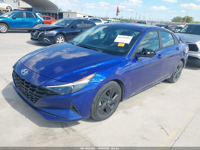 Vin: kmhlm4ag0pu468586, lot: 46782651, hyundai elantra sel 20232