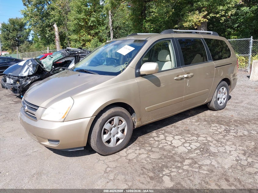 KIA SEDONA 2006 VIN KNDMB233766087236