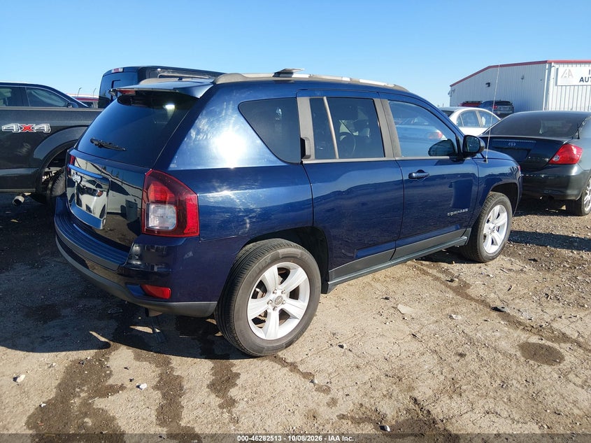Vin: 1c4njcbb8fd399986, lot: 46782659, jeep compass sport 20154