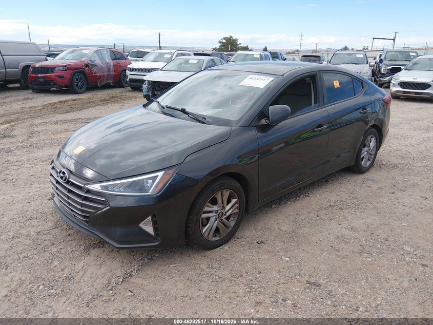 2020 Hyundai Elantra Sel, Front End, IAAI, VIN 5NPD84LF1LH550199 — photo 2
