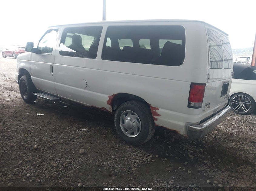 Vin: 1fmne1bw9dda18330, lot: 46782721, ford e-150 xlt 20133