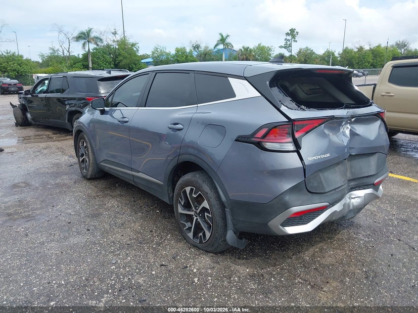 Vin: 5xyk33af5pg033486, lot: 46782746, kia sportage ex 20233