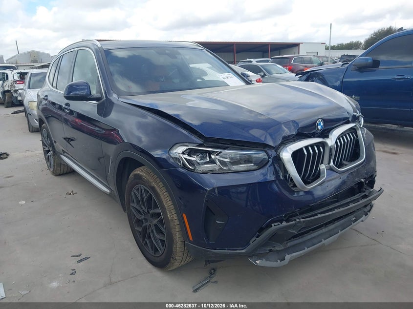Vin: 5ux43dp00r9w25950, lot: 46782783, bmw x3 sdrive30i 20241