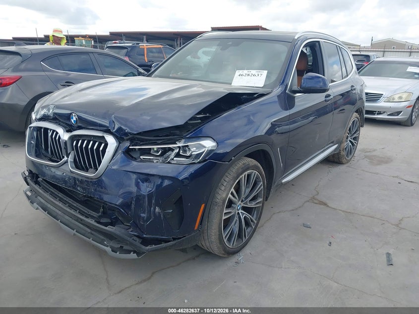 Vin: 5ux43dp00r9w25950, lot: 46782783, bmw x3 sdrive30i 20242