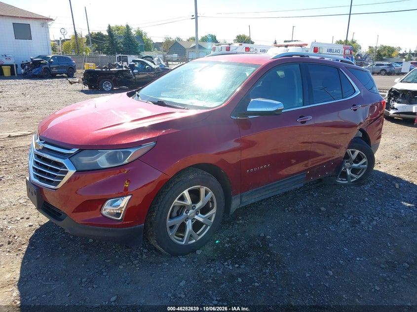 Vin: 2gnaxvev3j6237017, lot: 46782785, chevrolet equinox premier 20182