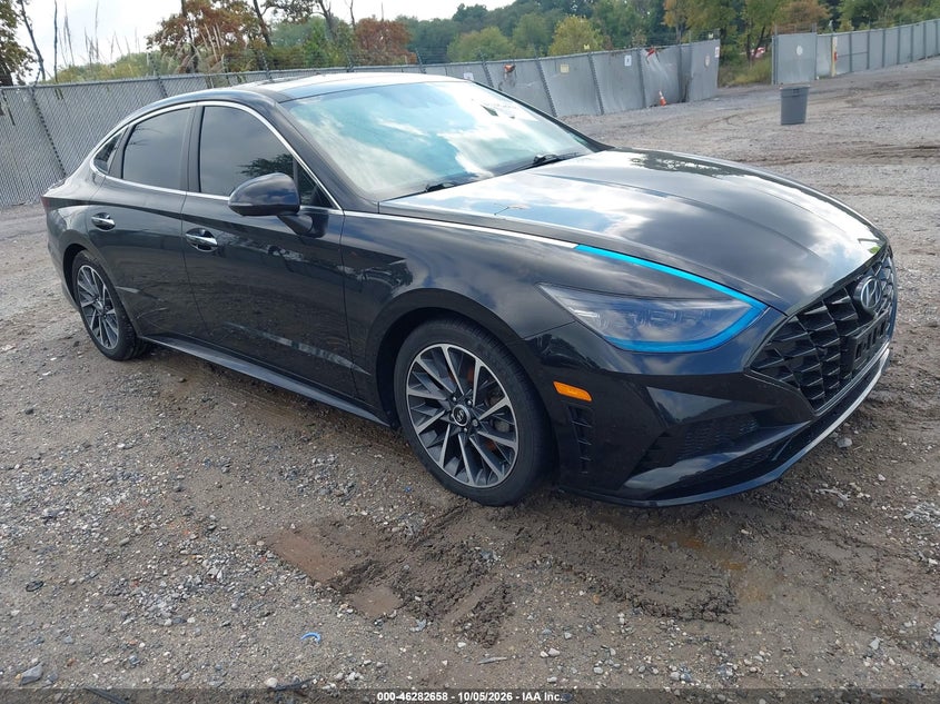 Vin: kmhl34j21na167833, lot: 46782804, hyundai sonata limited 20221
