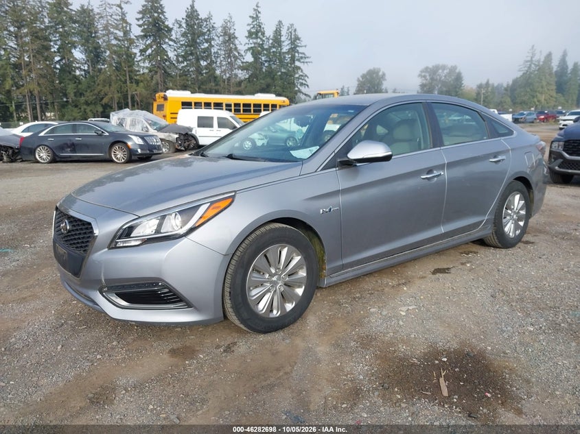 Vin: kmhe24l15ga037444, lot: 46782844, hyundai sonata hybrid se 20162