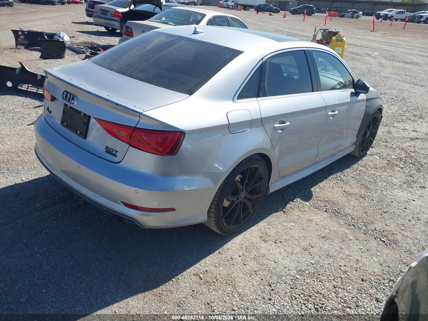 Vin: wauj8gff7g1033810, lot: 46782863, audi a3 2.0t premium 20164