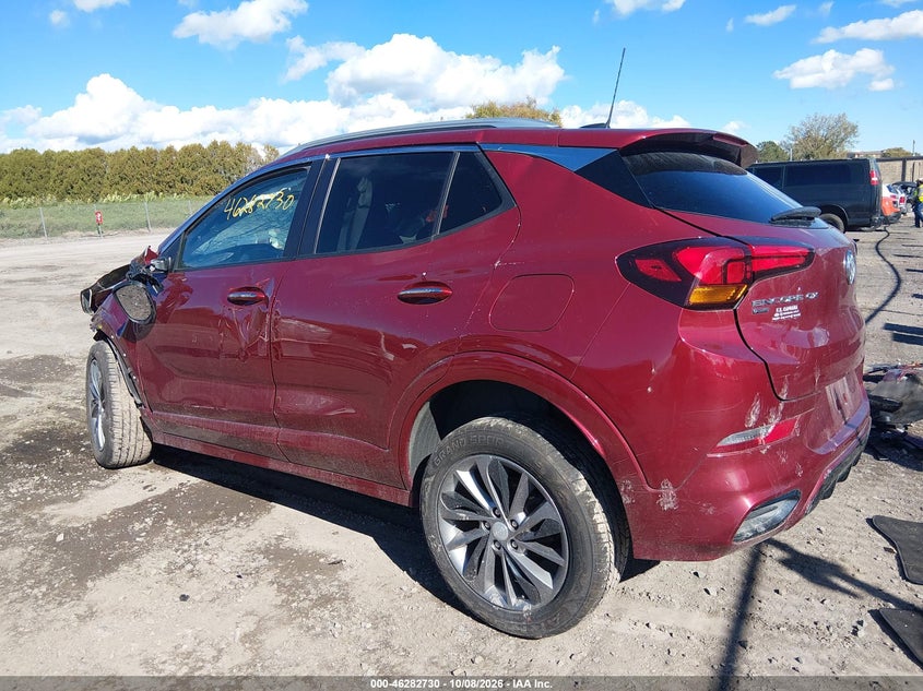 Vin: kl4mmcslxpb081371, lot: 46782876, buick encore gx preferred awd 20233
