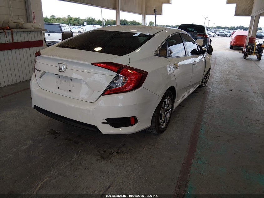 Vin: 19xfc2f56ge068854, lot: 46782892, honda civic lx 20164