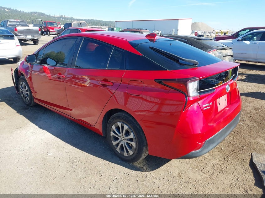 TOYOTA PRIUS 2020 VIN JTDL9RFUXL3014461
