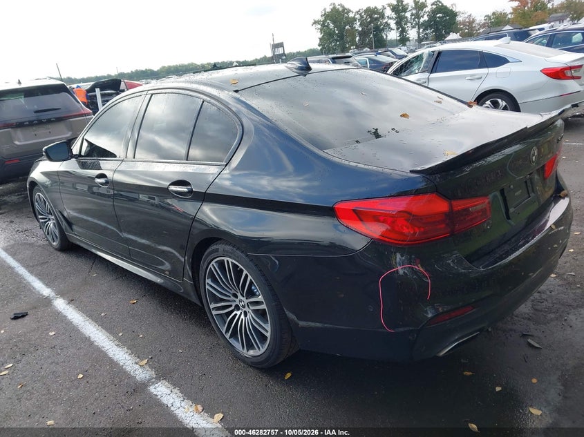 Vin: wbaje7c5xjwd49669, lot: 46782902, bmw 540i xdrive 20183
