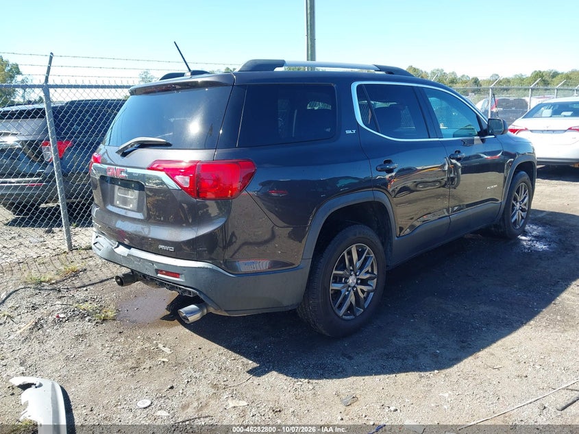 Vin: 1gkknuls3jz107687, lot: 46782946, gmc acadia slt-1 20184