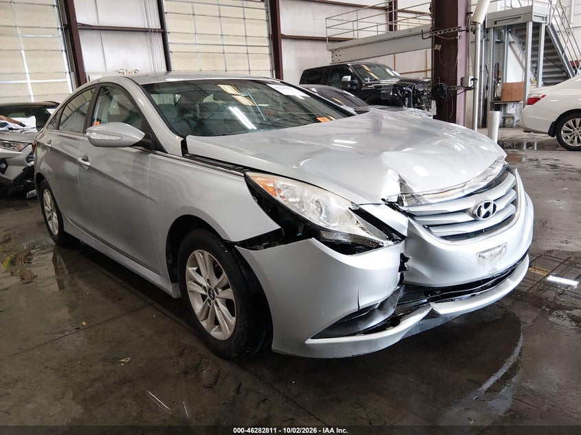 Vin: 5npeb4ac9eh935480, lot: 46782957, hyundai sonata gls 20141