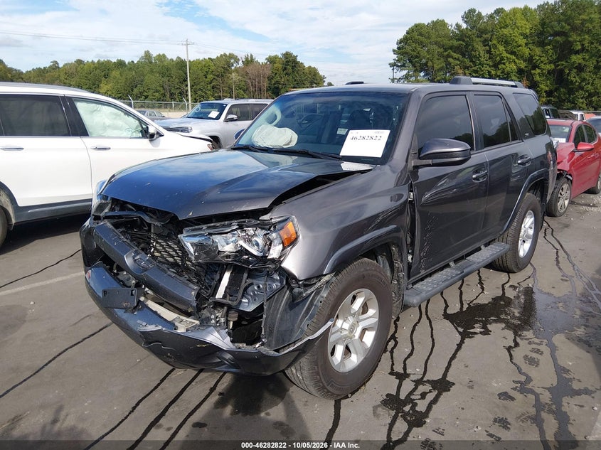 2019 Toyota 4Runner, Удар спереди, IAAI, VIN JTEZU5JR7K5206987 — фото 2